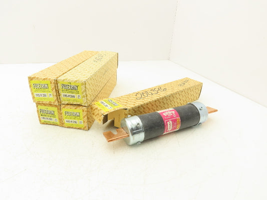 Buss FRS-R-200 FUSETRON Time Delay Fuse Dual Element 200A 600VAC Lot Of 5