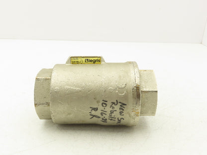 Legris 4202 50 48 20 Air-Actuated Axial Valve 2" FNPT (G2) 145 PSI  NC