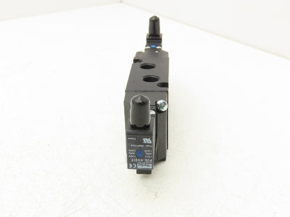 Parker B521BB553C Solenoid Air Control Valve 4 Way 2 Position 120VAC 1/4" NPT