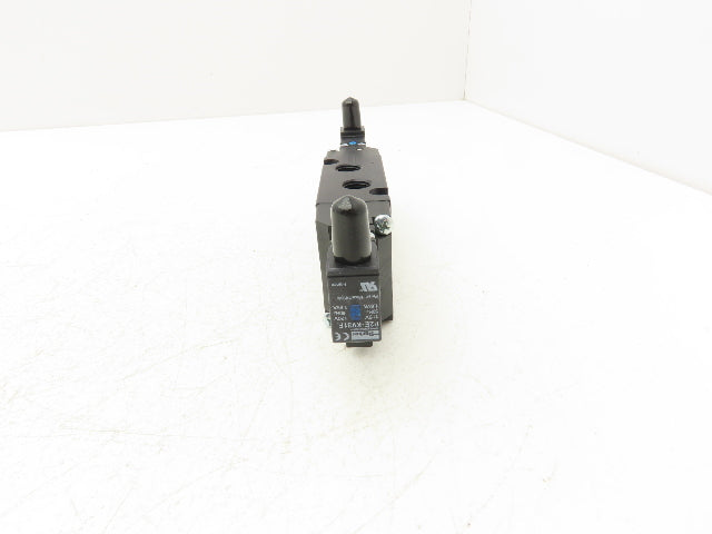 Parker B521BB553C Solenoid Air Control Valve 4 Way 2 Position 120VAC 1/4" NPT