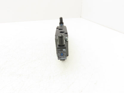 Parker B521BB553C Solenoid Air Control Valve 4 Way 2 Position 120VAC 1/4" NPT