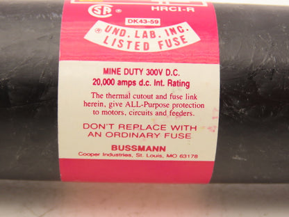Buss FRS-R-200 FUSETRON Time Delay Fuse Dual Element 200A 600VAC Lot Of 6