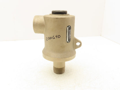 Deublin  9125-001-109 Rotary Union Self Supported 1-1/4" Nickel Plated Cast Iron