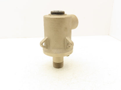 Deublin  9125-001-109 Rotary Union Self Supported 1-1/4" Nickel Plated Cast Iron