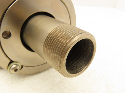 Deublin  9125-001-109 Rotary Union Self Supported 1-1/4" Nickel Plated Cast Iron