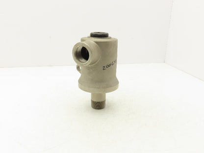 Deublin  9125-001-109 Rotary Union Self Supported 1-1/4" Nickel Plated Cast Iron