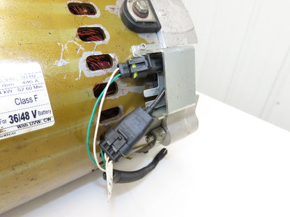 Danaher Controls TSW 180/6-200 Hyster Forklift E60Z Traction Motor 36/48V 961RPM