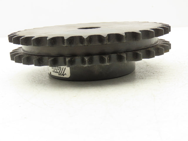 Martin D50B32 Sprocket Double Roller # 50 Chain 32 Teeth 1" Bore 6-3/4" OD