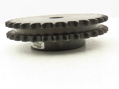 Martin D50B32 Sprocket Double Roller # 50 Chain 32 Teeth 1" Bore 6-3/4" OD