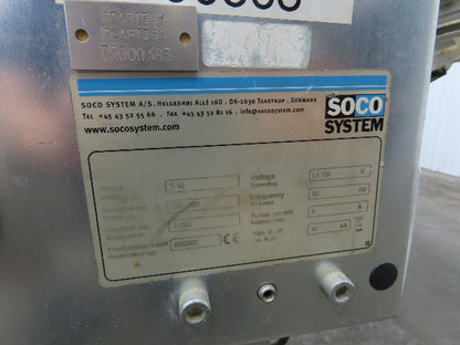 Soco System T-10 Pack Carton Sealer Case Sealing System Box Top Taper 120V