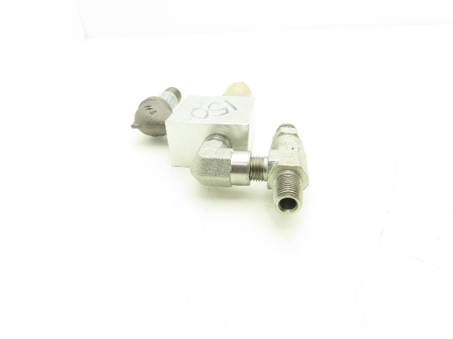Danfoss CP210 B-0-E-B Hydraulic Relief Valve W Manifold 3/8" FNPT Ports