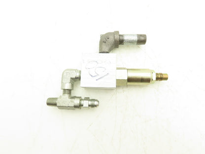 Danfoss CP210 B-0-E-B Hydraulic Relief Valve W Manifold 3/8" FNPT Ports