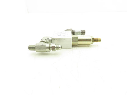 Danfoss CP210 B-0-E-B Hydraulic Relief Valve W Manifold 3/8" FNPT Ports