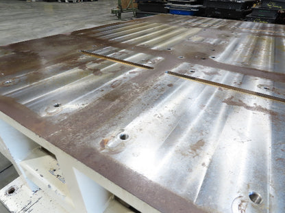 1.5" Steel Top Machine Base Welding Layout Fixture Table Work Bench 69"x88"x23"H