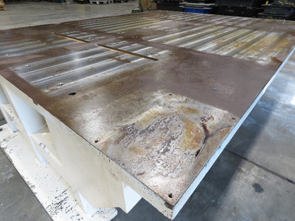 1.5" Steel Top Machine Base Welding Layout Fixture Table Work Bench 69"x88"x23"H
