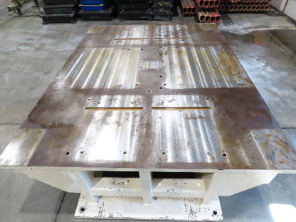 1.5" Steel Top Machine Base Welding Layout Fixture Table Work Bench 69"x88"x23"H