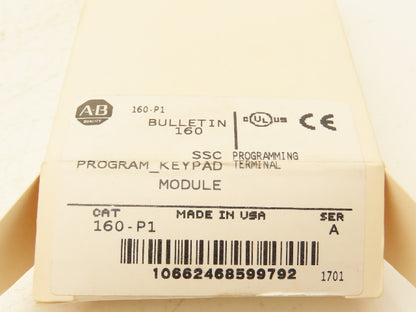 Allen Bradley 160BA03NPS1 Variable Speed AC Drive 0.75kW 1Hp 460VAC 3Ph Ser C