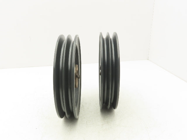 Browning 2BK90H 2 Groove V-Belt Pulley 8.75"OD 4L, 5L, A, B Belt Lot of 2