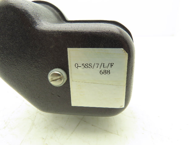 Harwil Q-5SS Flow Switch Stainless Steel 1"NPT 5-1/4" Stem 300PSIG Max 180°F