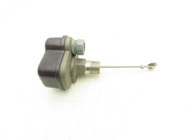 Harwil Q-5SS Flow Switch Stainless Steel 1"NPT 5-1/4" Stem 300PSIG Max 180°F
