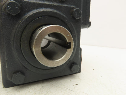 Hub City 185 Worm Gearbox 5:1 Reducer 350rpm Hollow 56C
