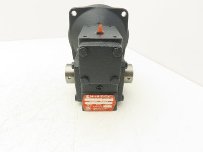 Hub City 185 Worm Gearbox 5:1 Reducer 350rpm Hollow 56C