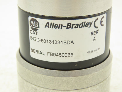Allen Bradley 842D-60131331BDA Magnetic Absolute Encoder 5-Pin M12 Micro-QD 24V