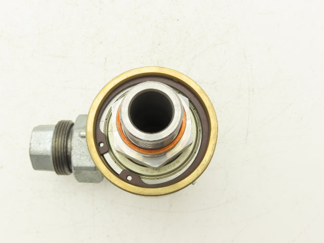 Maier DP 25 R 51-117 Rotary Joint for Water and Thermal Oil 145PSI Cooling/Hot