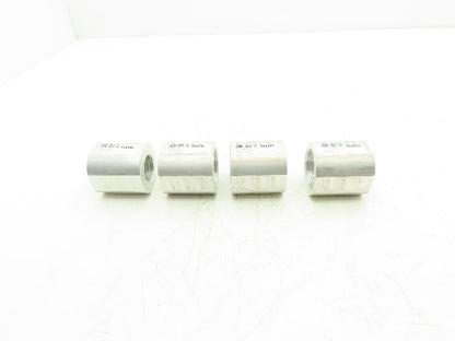 IllIg 9191053 Aluminum Reducer Bushing 1-1/2"NPT to 1" NPT Flat Sides Lot of 4