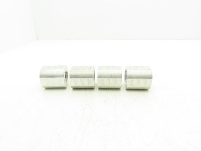IllIg 9191053 Aluminum Reducer Bushing 1-1/2"NPT to 1" NPT Flat Sides Lot of 4