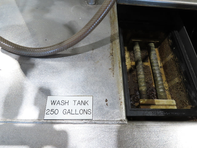 Ransohoff 12" Leanveyor Industrial Parts Washer Dryer Pass Thru Conveyor 250 Gal