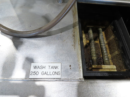 Ransohoff 12" Leanveyor Industrial Parts Washer Dryer Pass Thru Conveyor 250 Gal