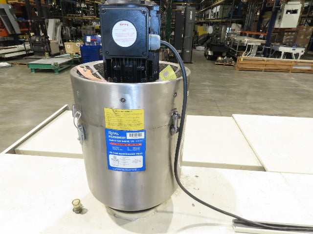 Ransohoff 12" Leanveyor Industrial Parts Washer Dryer Pass Thru Conveyor 250 Gal