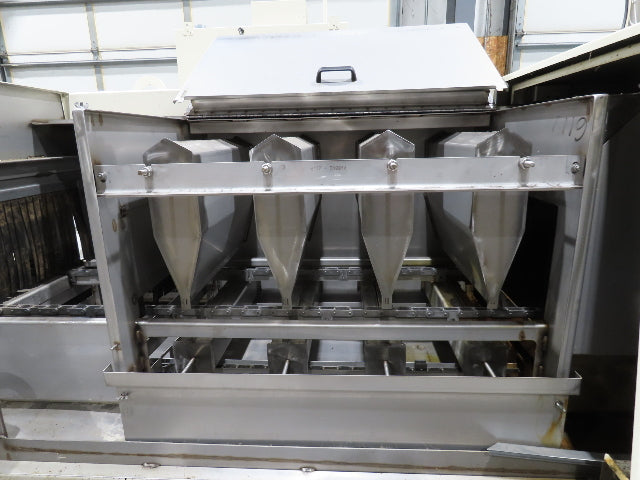 Ransohoff 12" Leanveyor Industrial Parts Washer Dryer Pass Thru Conveyor 250 Gal