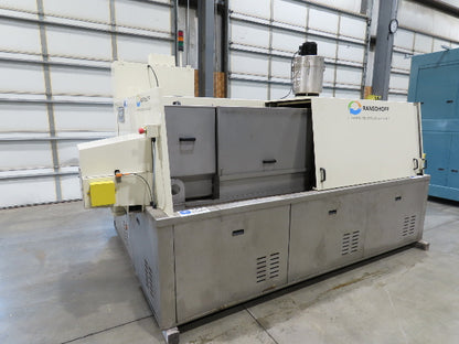 Ransohoff 12" Leanveyor Industrial Parts Washer Dryer Pass Thru Conveyor 250 Gal