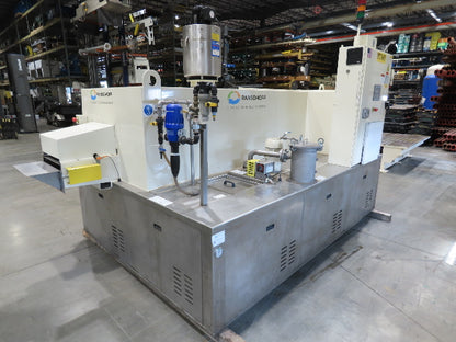 Ransohoff 12" Leanveyor Industrial Parts Washer Dryer Pass Thru Conveyor 250 Gal