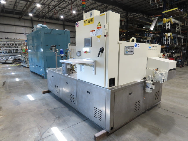 Ransohoff 12" Leanveyor Industrial Parts Washer Dryer Pass Thru Conveyor 250 Gal