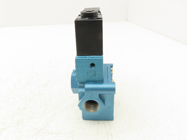 MAC 55B-14-PE-591JB Pneumatic Solenoid Valve 30-150PSI 3/8"BSP 24VDC PED-591JB