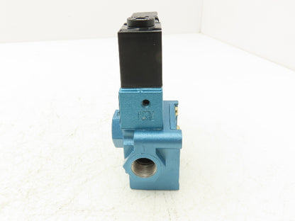 MAC 55B-14-PE-591JB Pneumatic Solenoid Valve 30-150PSI 3/8"BSP 24VDC PED-591JB