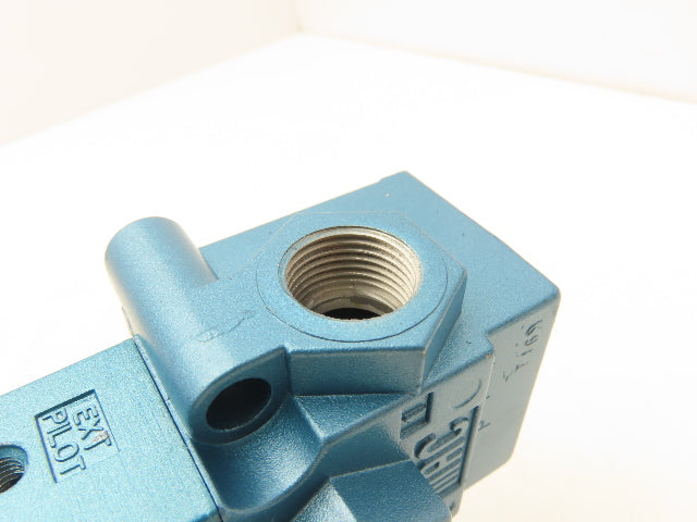 MAC 55B-14-PE-591JB Pneumatic Solenoid Valve 30-150PSI 3/8"BSP 24VDC PED-591JB