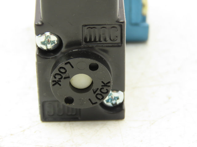 MAC 55B-14-PE-591JB Pneumatic Solenoid Valve 30-150PSI 3/8"BSP 24VDC PED-591JB