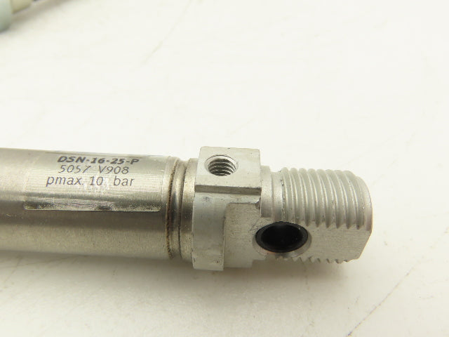 Festo DSN-16-25-P Pneumatic Cylinder 16mm Bore 125mm Stroke 145PSI Lot of 2