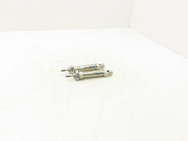 Festo DSN-16-25-P Pneumatic Cylinder 16mm Bore 125mm Stroke 145PSI Lot of 2