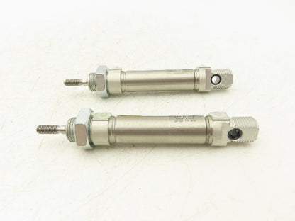 Festo DSN-16-25-P Pneumatic Cylinder 16mm Bore 125mm Stroke 145PSI Lot of 2