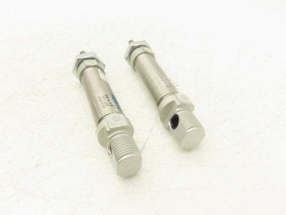 Festo DSN-16-25-P Pneumatic Cylinder 16mm Bore 125mm Stroke 145PSI Lot of 2