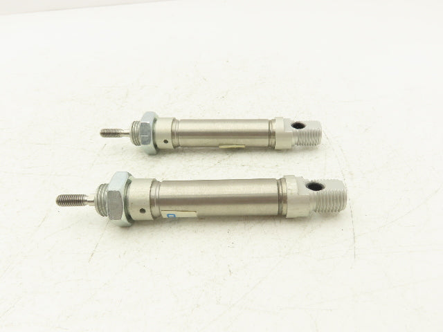 Festo DSN-16-25-P Pneumatic Cylinder 16mm Bore 125mm Stroke 145PSI Lot of 2