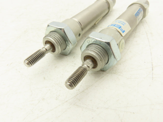 Festo DSN-16-25-P Pneumatic Cylinder 16mm Bore 125mm Stroke 145PSI Lot of 2