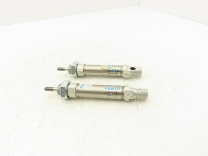 Festo DSN-16-25-P Pneumatic Cylinder 16mm Bore 125mm Stroke 145PSI Lot of 2