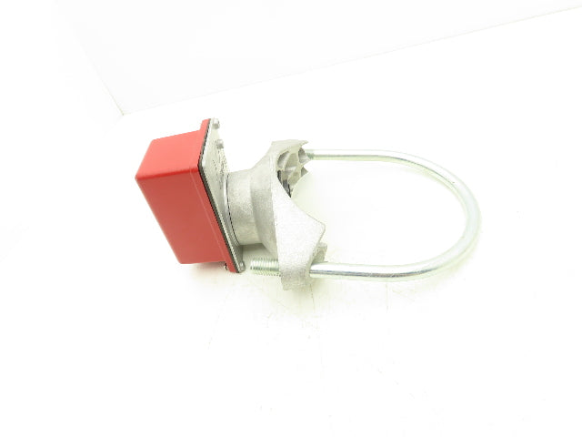 Potter VSR-F 6" Vane Type Waterflow Alarm Switch w/Retard 6" Pipe U-Bolt & Nuts