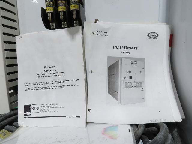 Una-Dyn PCT2-3000 GF Dehumidifier Hopper Plastic Dryer Twin Tower 3000 CFM Gas